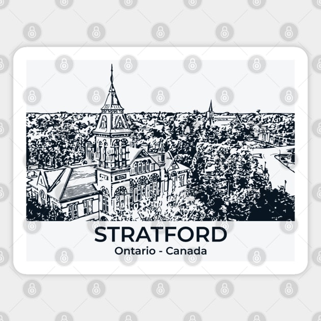 Stratford - Ontario Magnet by Lakeric